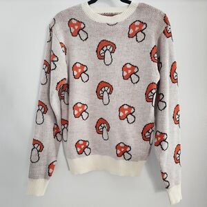Mushroom Knit Sweater